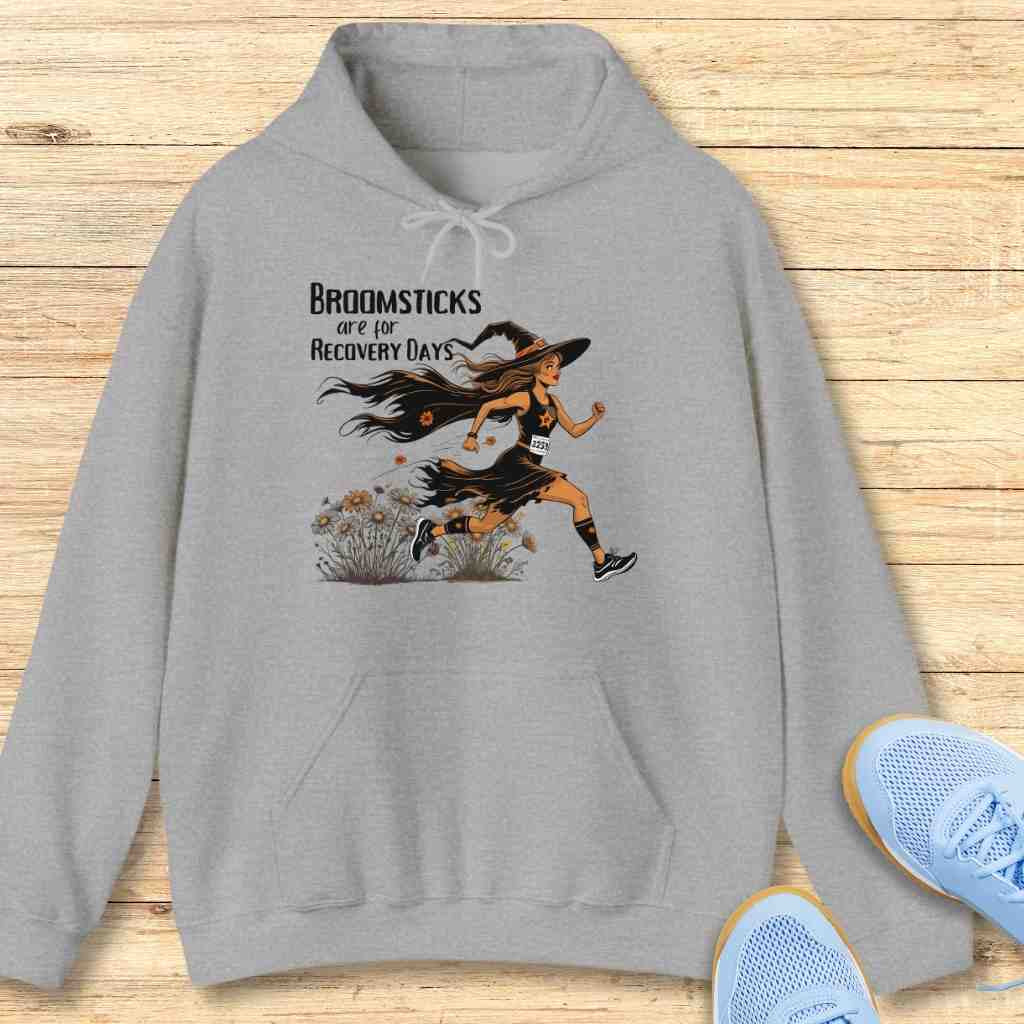 Broomsticks Are for Recovery Days Hoodie Sweatshirt