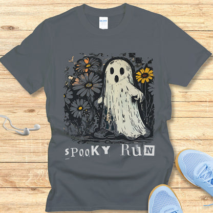 Spooky Run T-shirt – Cute Women's Halloween Running Shirt