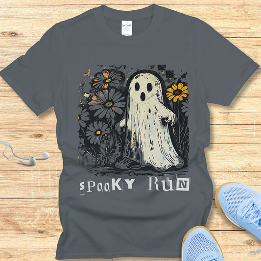 Spooky Run T-shirt – Cute Women's Halloween Running Shirt