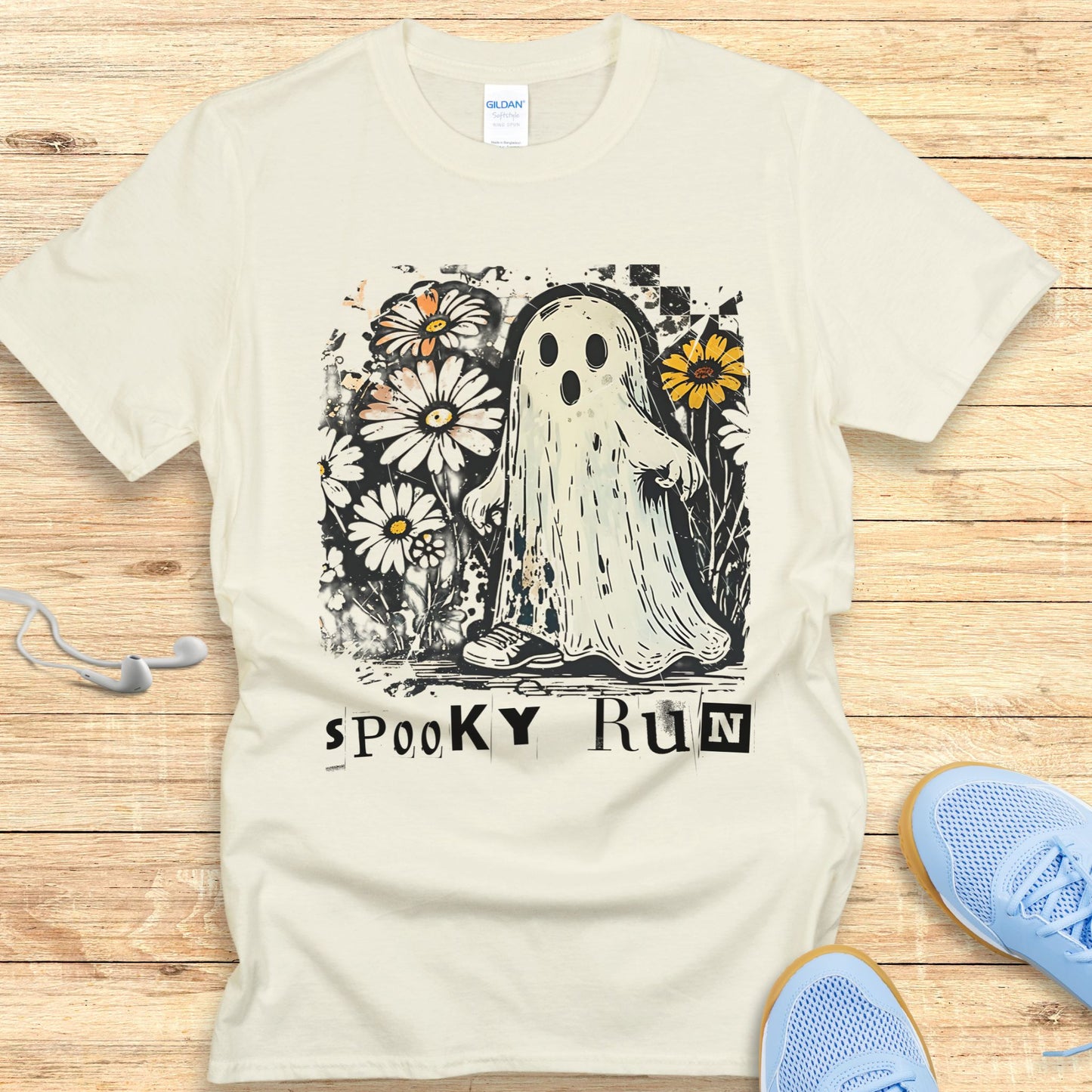 Spooky Run T-shirt – Cute Women's Halloween Running Shirt