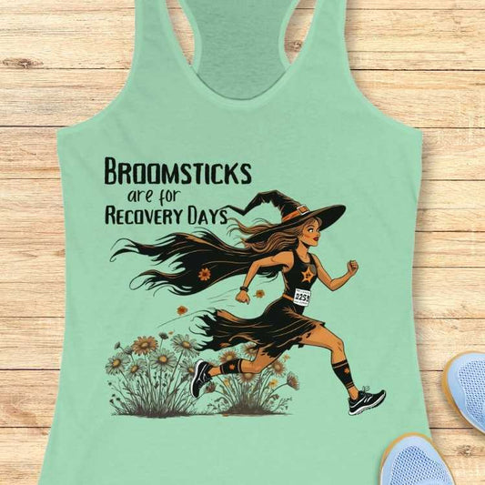 Broomsticks Are for Recovery Days Tank