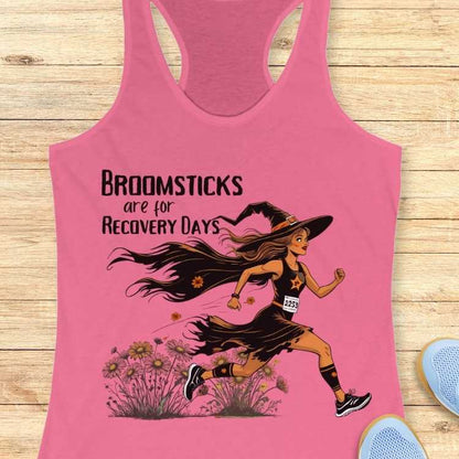 Broomsticks Are for Recovery Days Tank