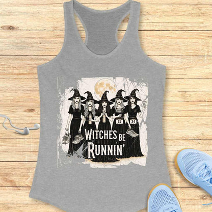 Witches Be Running Tank Top