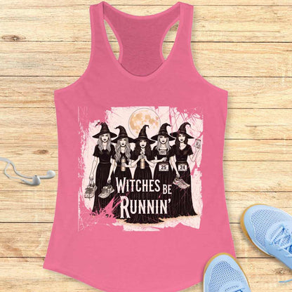 Witches Be Running Tank Top