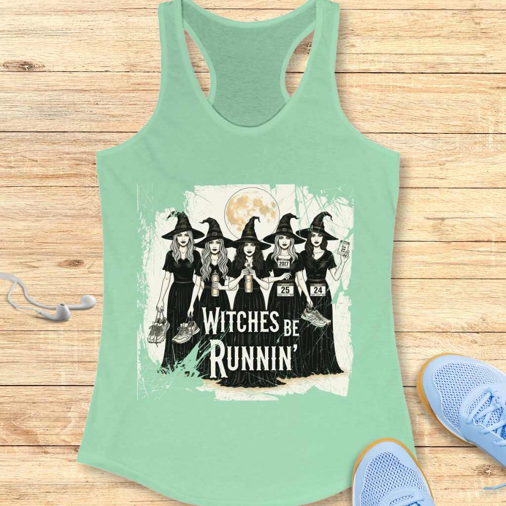 Witches Be Running Tank Top
