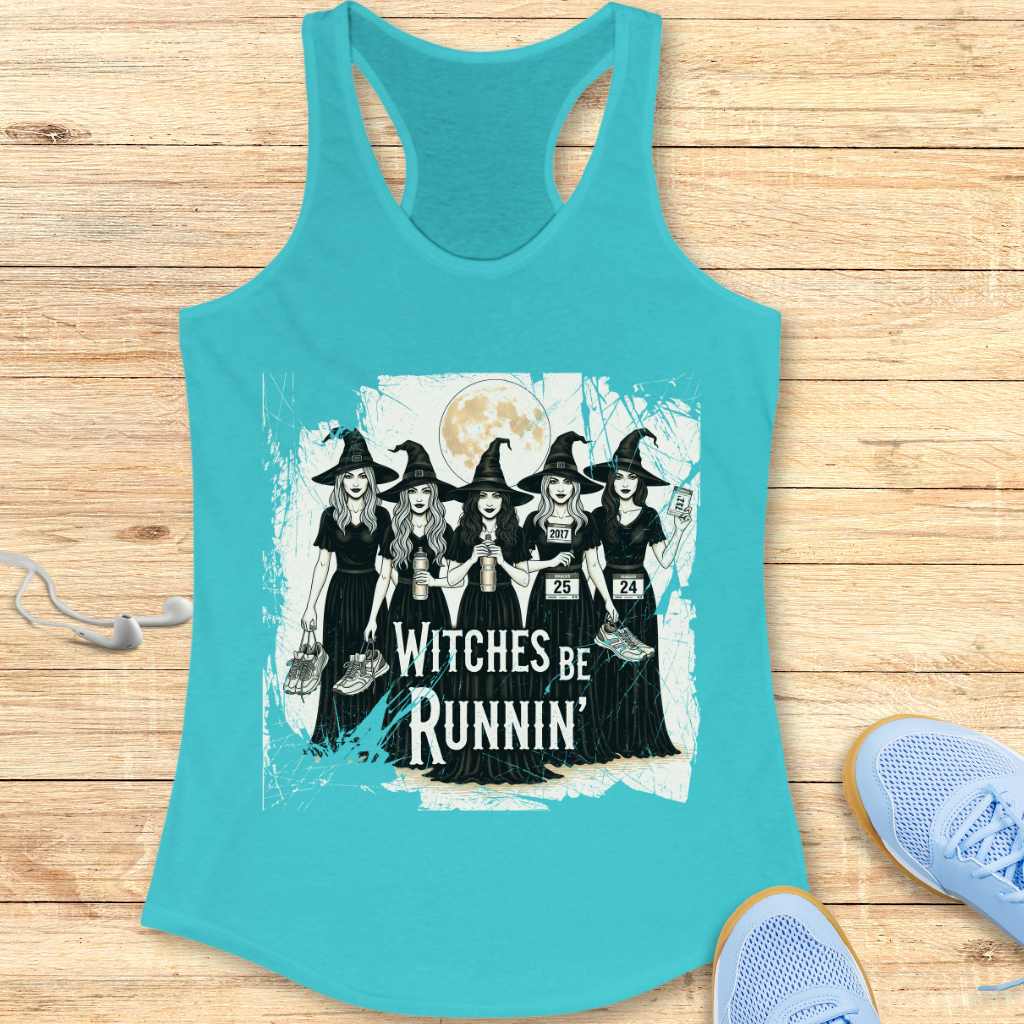 Witches Be Running Tank Top