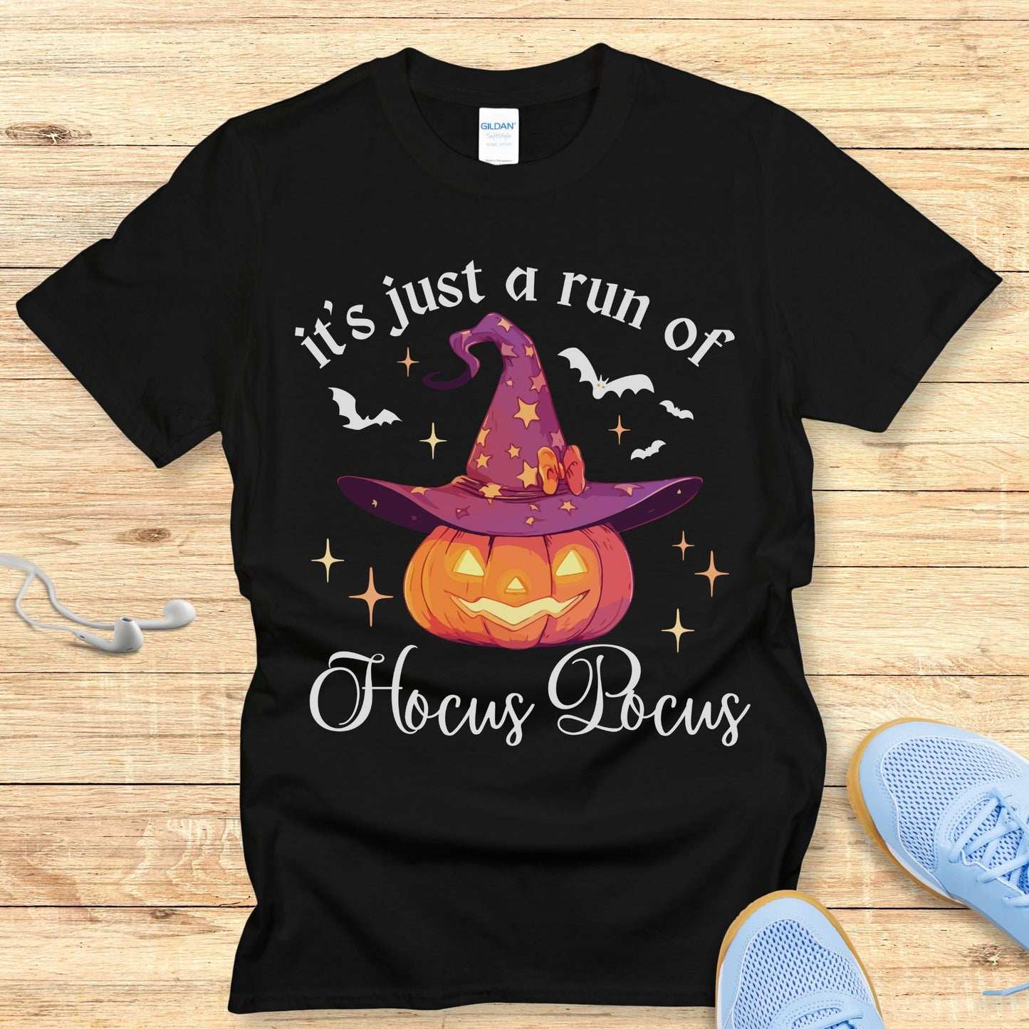 Halloween Running Shirt for Women T-Shirt Hocus Pocus Run