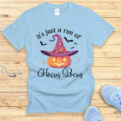 Halloween Running Shirt for Women T-Shirt Hocus Pocus Run