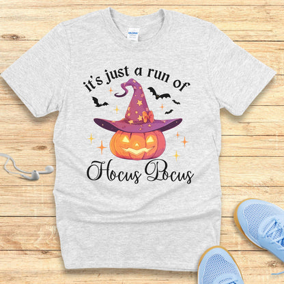 Halloween Running Shirt for Women T-Shirt Hocus Pocus Run