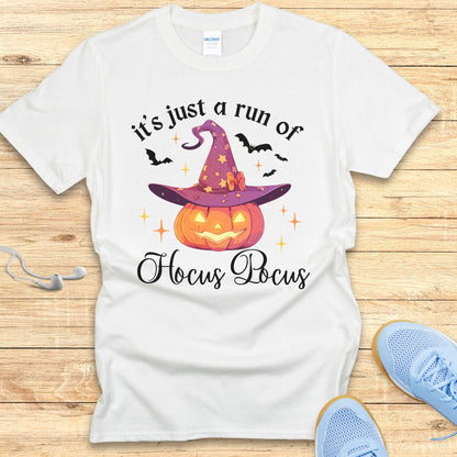 Halloween Running Shirt for Women T-Shirt Hocus Pocus Run