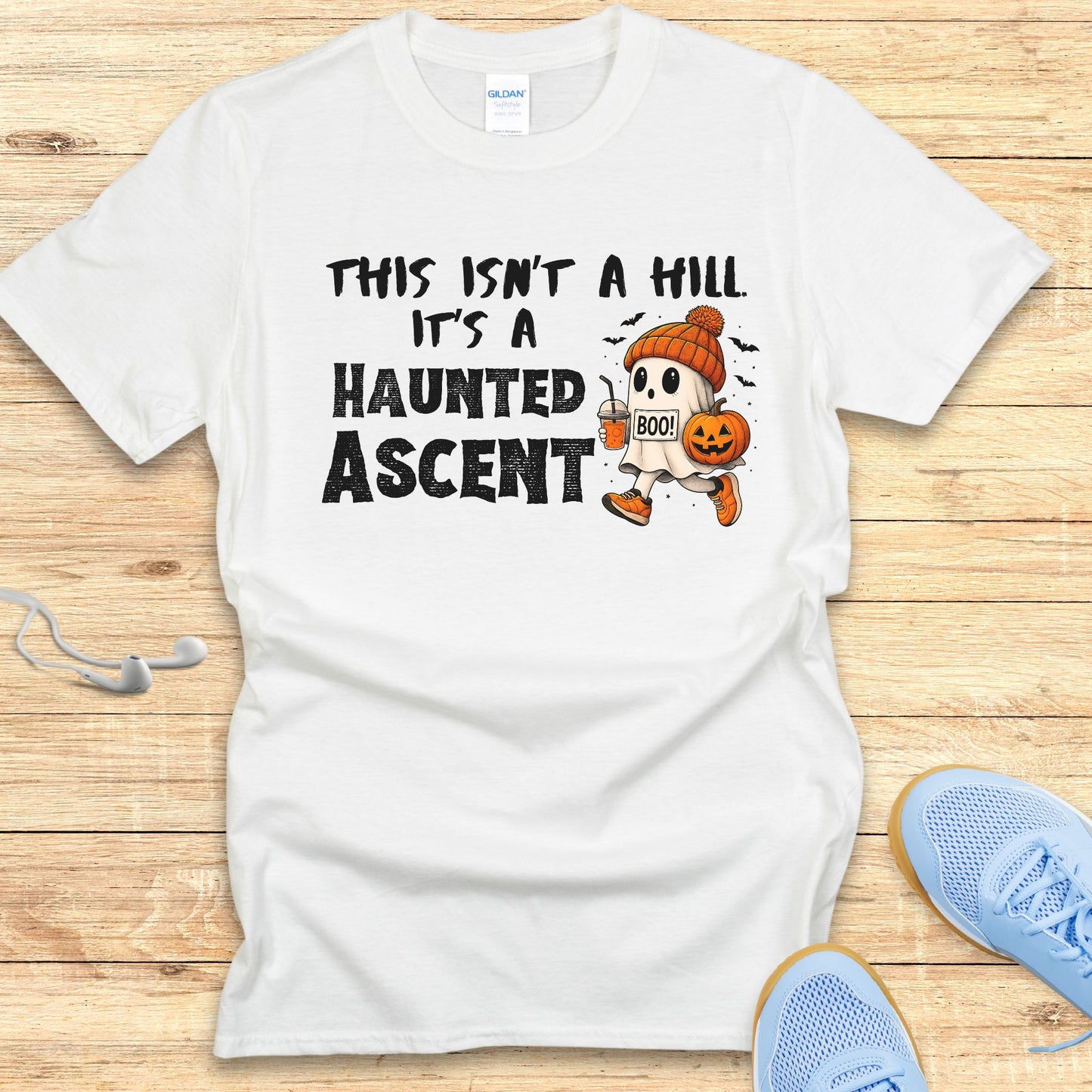 Halloween Funny Running Shirt for Women T-Shirt This Isn't a Hill