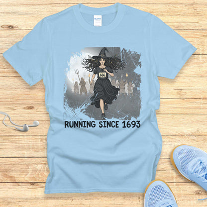 Halloween Funny Running Shirt for Women T-Shirt Running Since 1693