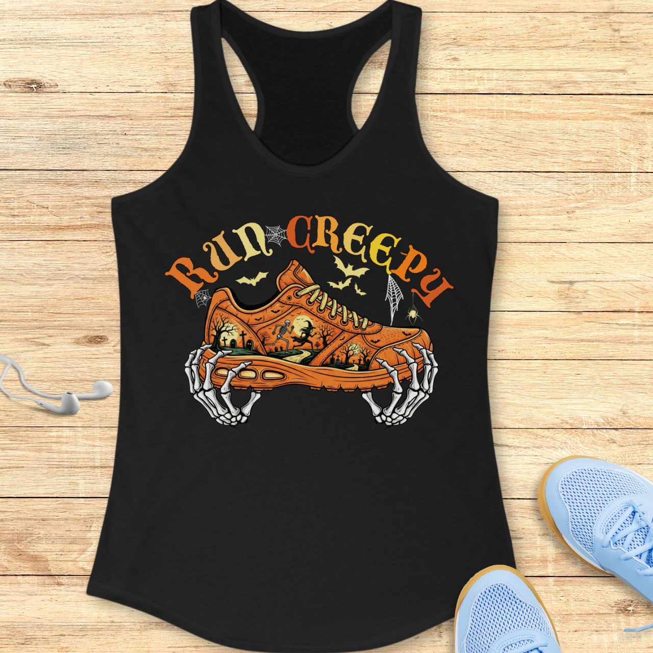Run Creepy Tank Top