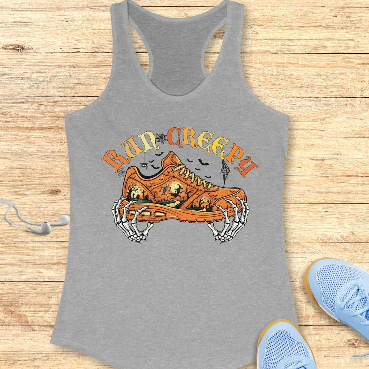 Run Creepy Tank Top