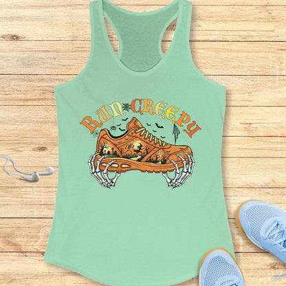 Run Creepy Tank Top