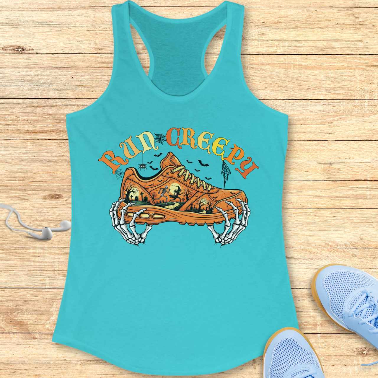 Run Creepy Tank Top
