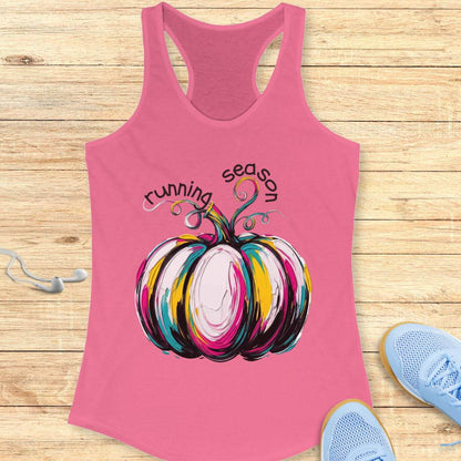 Fall Running Season Tank Top
