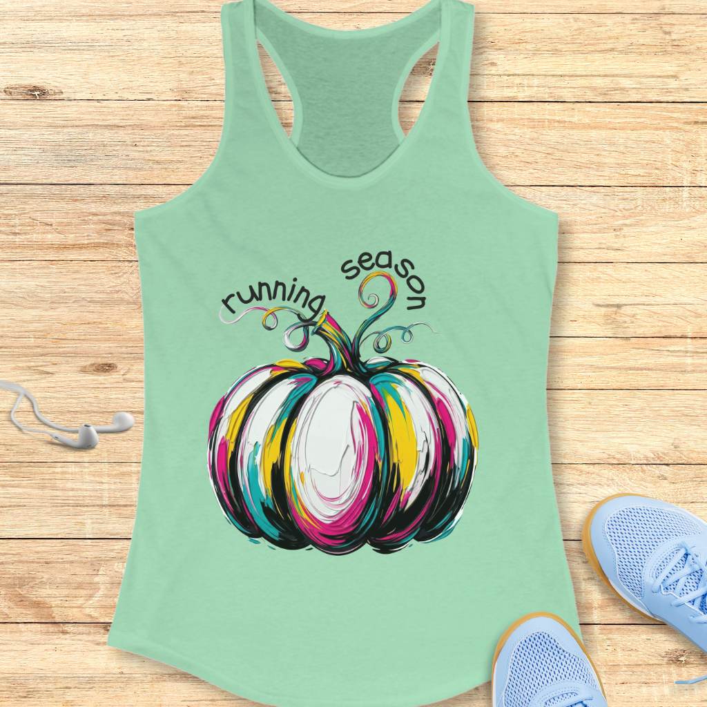 Fall Running Season Tank Top