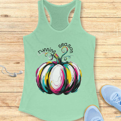 Fall Running Season Tank Top