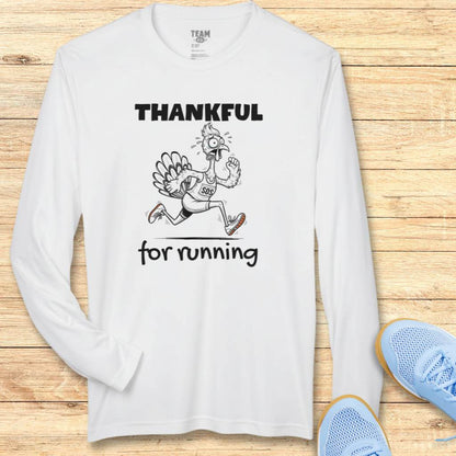 Thankful For Running Moisture-Wicking & Lightweight Performance Running Shirt