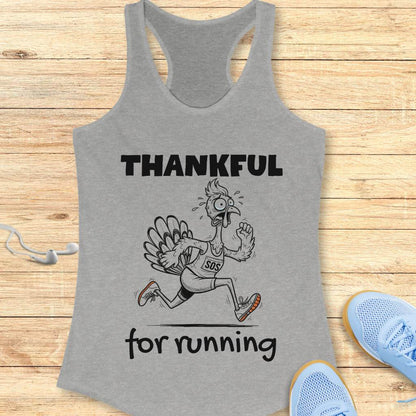 Thankful For Running Tank Top