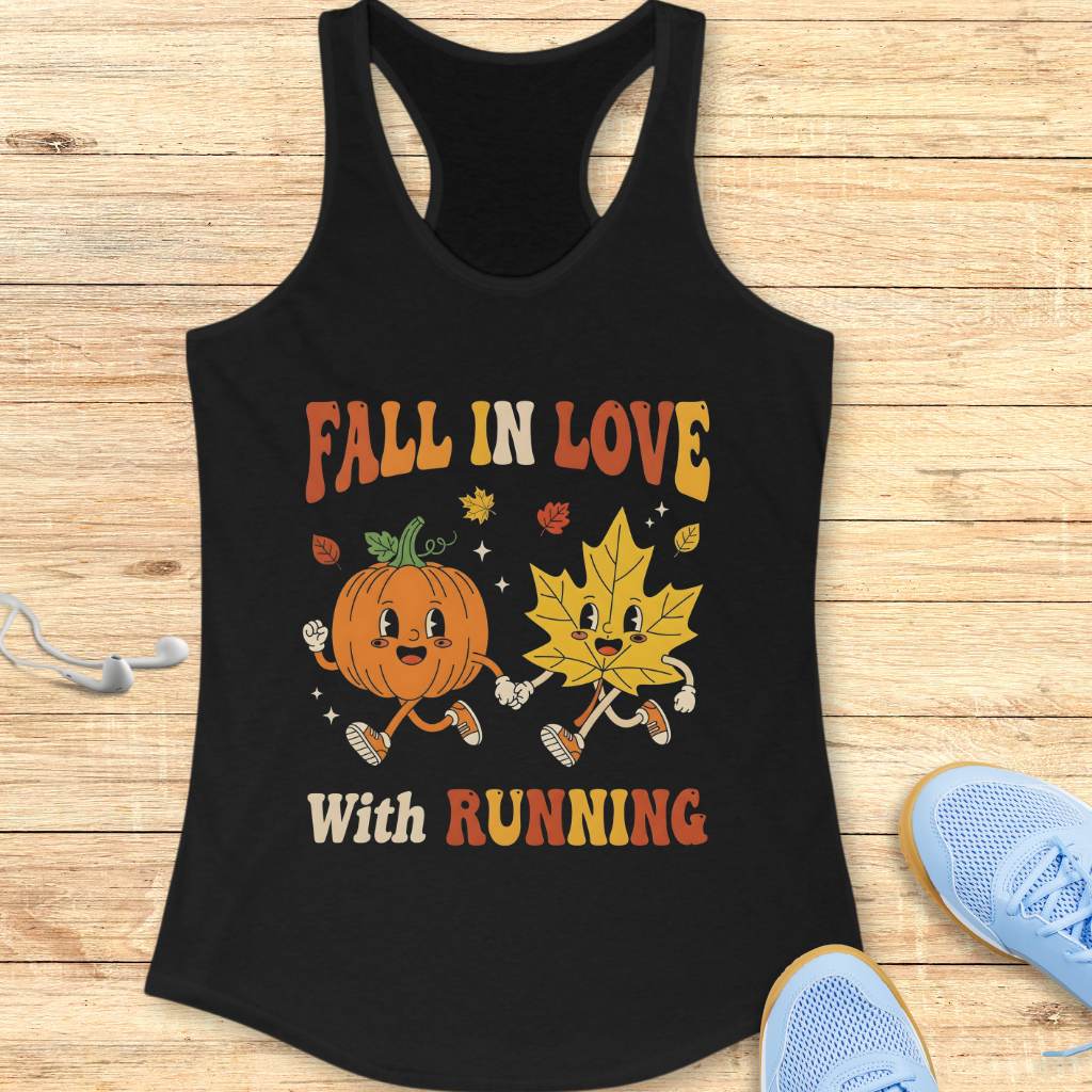 Fall In Love With Running Tank Top