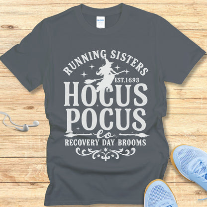 Halloween Funny Running Shirt for Women T-Shirt Running Sisters