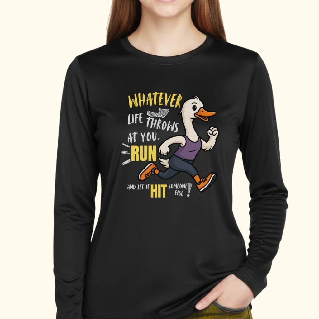 Silly Goose Strategy Moisture-Wicking & Lightweight Running Performance Shirt