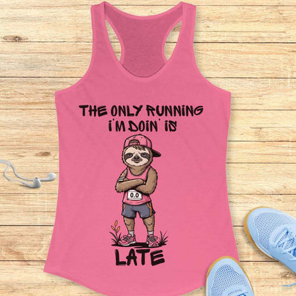 Running Late Tank Top