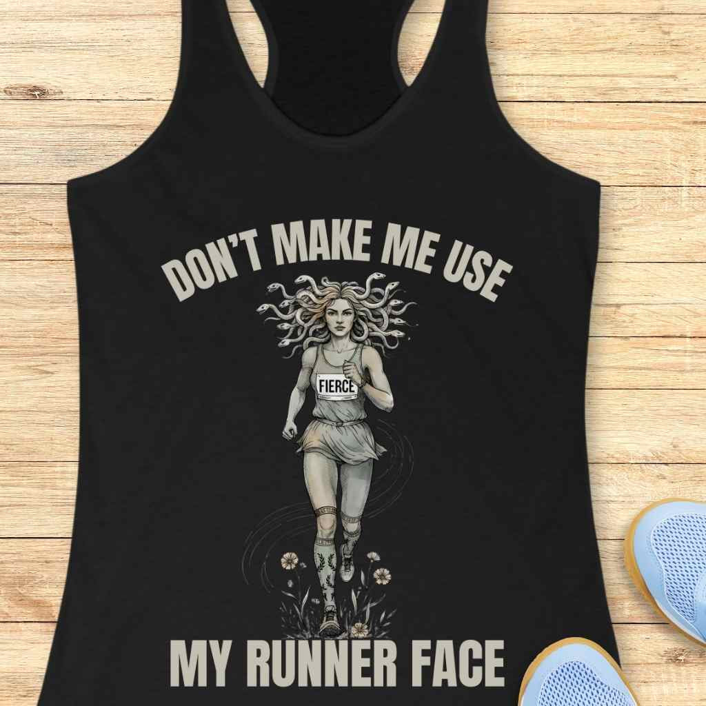 Runner Face Tank Top