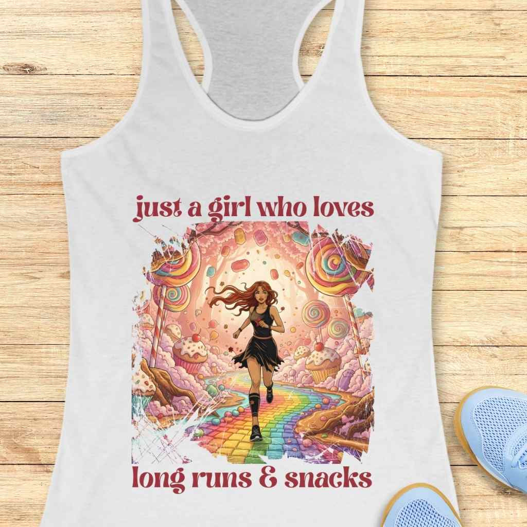 Long Runs & Snacks Tank Top