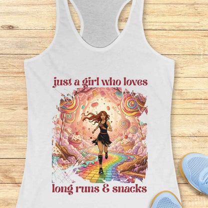 Long Runs & Snacks Tank Top