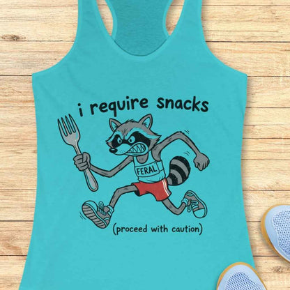 Require Snacks Tank Top