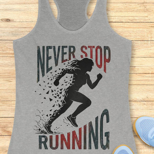 Never Stop Running Tank Top