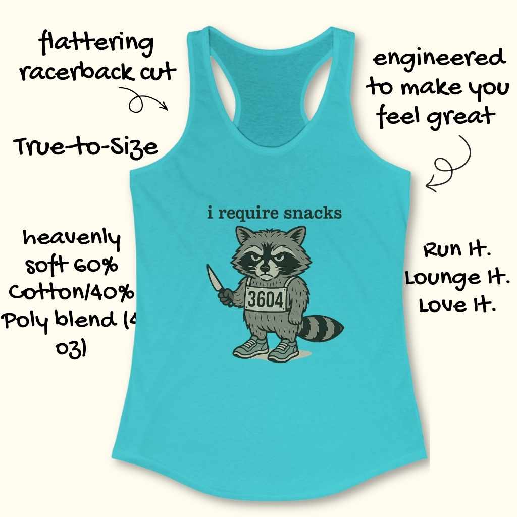 I require Snacks Tank Top