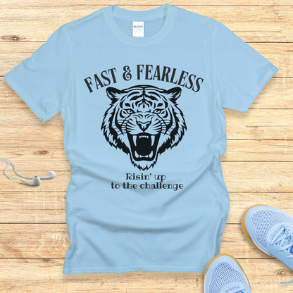 Running Shirt for Women Empowering Tshirt Fast & Fearless