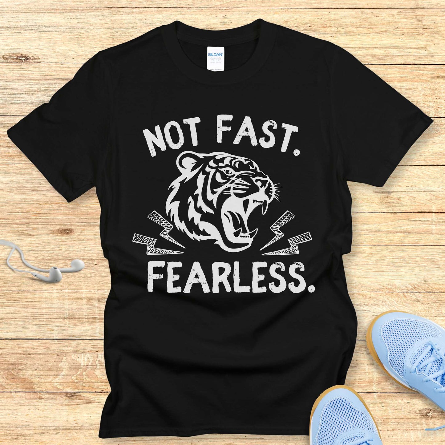 Empowering Running Shirt Women Runners T-Shirt Not Fast. Fearless.