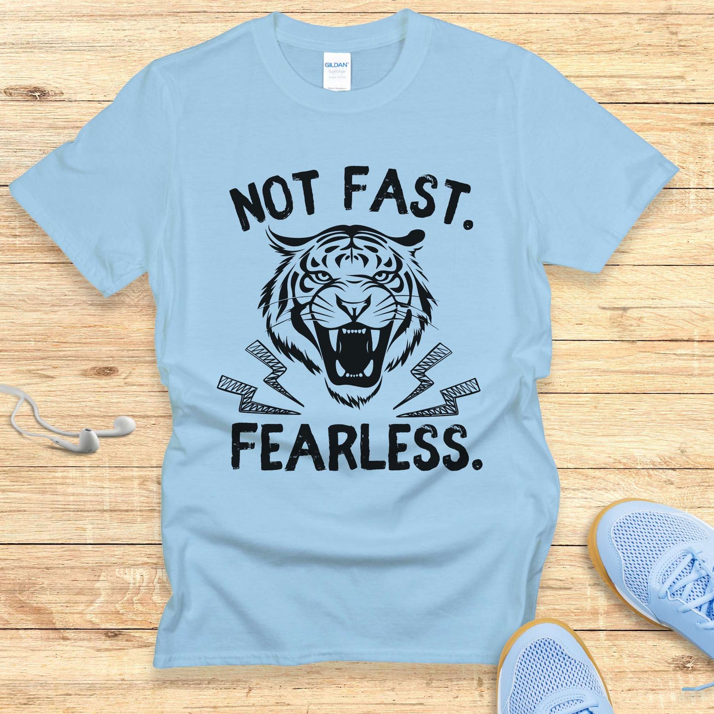 Empowering Running Shirt Women Runners T-Shirt Not Fast. Fearless.