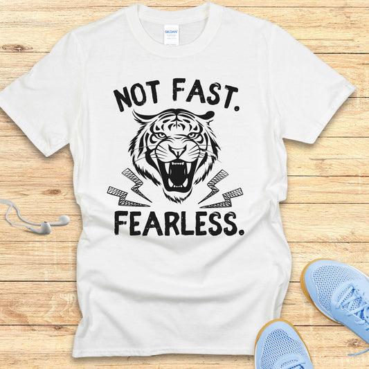 Empowering Running Shirt Women Runners T-Shirt Not Fast. Fearless.