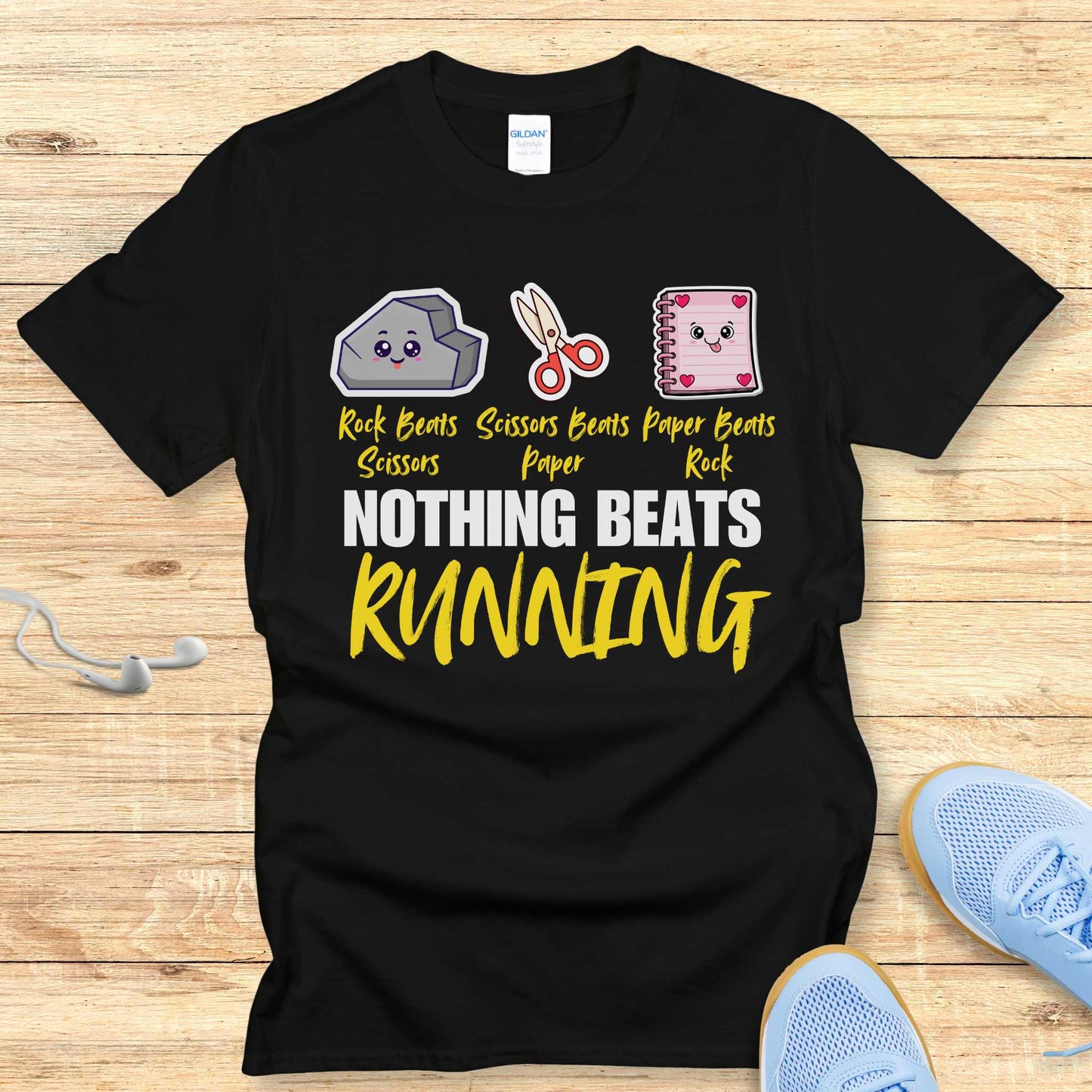 Funny Running Shirt Women Runners T-Shirt Nothing Beats Running