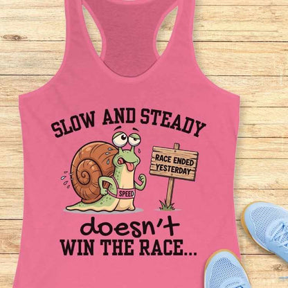Slow and Steady Tank Top