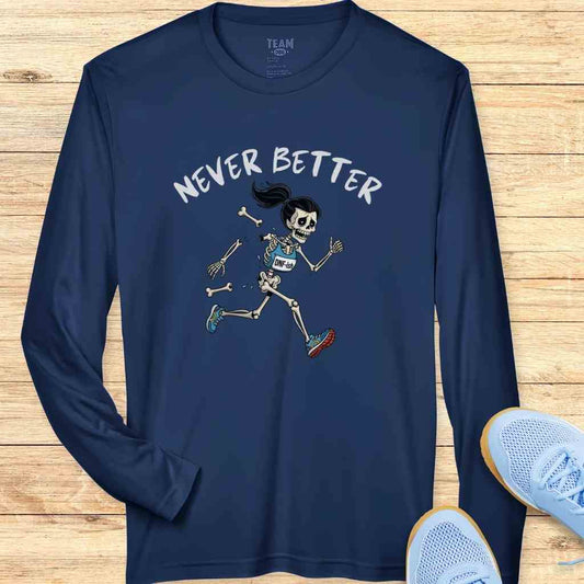 Never Better Moisture-Wicking & Lightweight Performance Running Shirt