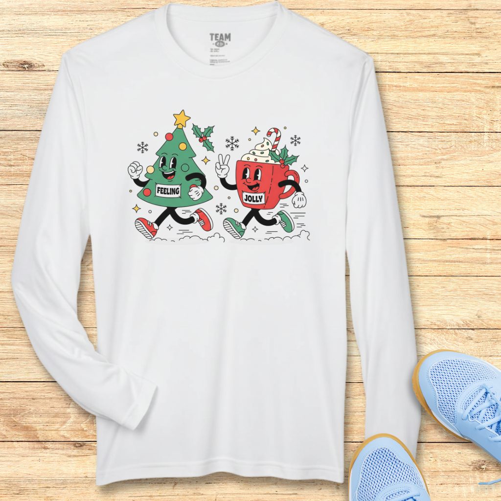 Retro Jolly Moisture-Wicking & Lightweight Performance Running Shirt