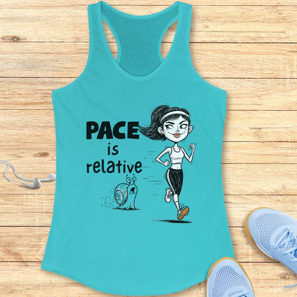 Pace Is Relative Tank Top