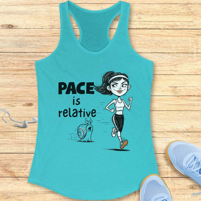 Pace Is Relative Tank Top