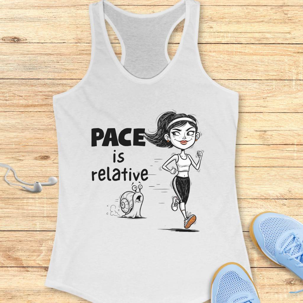 Pace Is Relative Tank Top