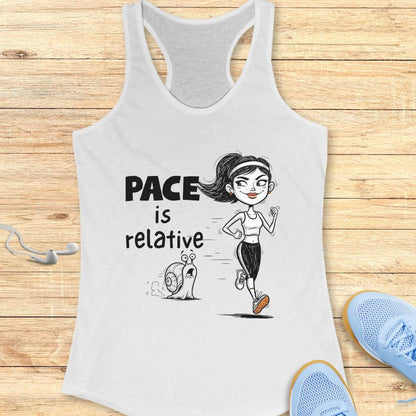 Pace Is Relative Tank Top