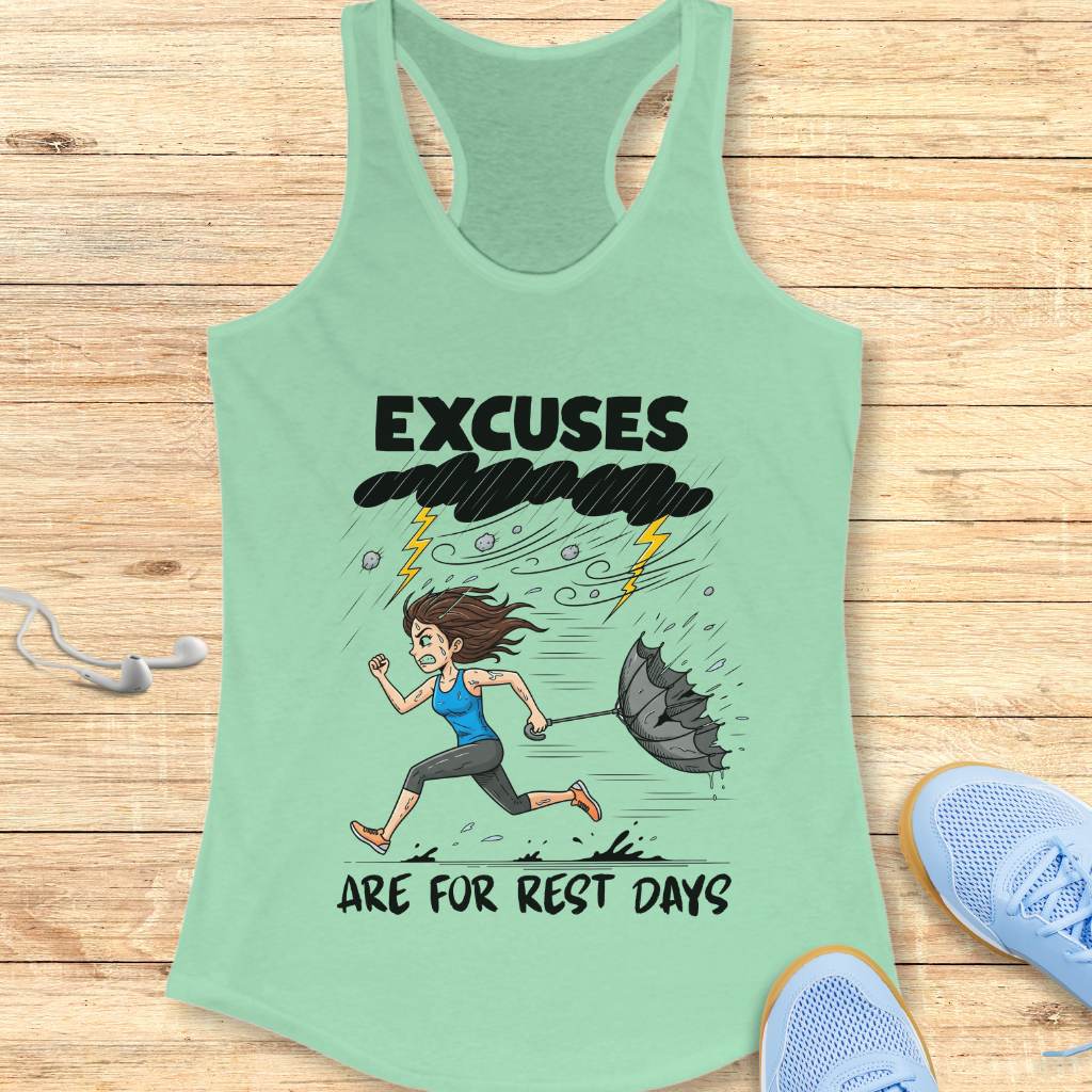 Excuses Are For Rest Days Tank Top