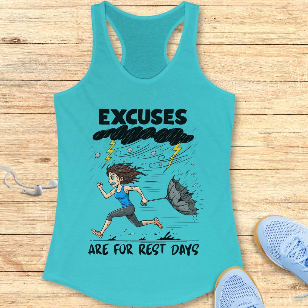 Excuses Are For Rest Days Tank Top