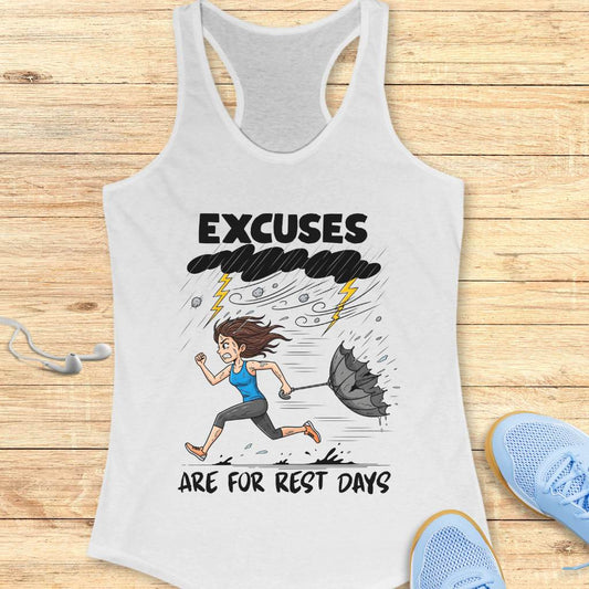 Excuses Are For Rest Days Tank Top